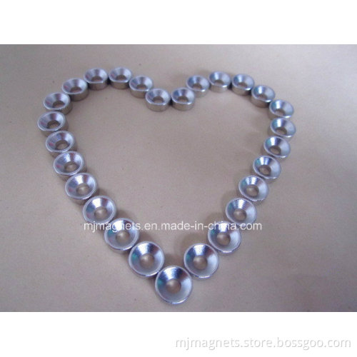 Round Countersunk Magnet with Inner Hole
